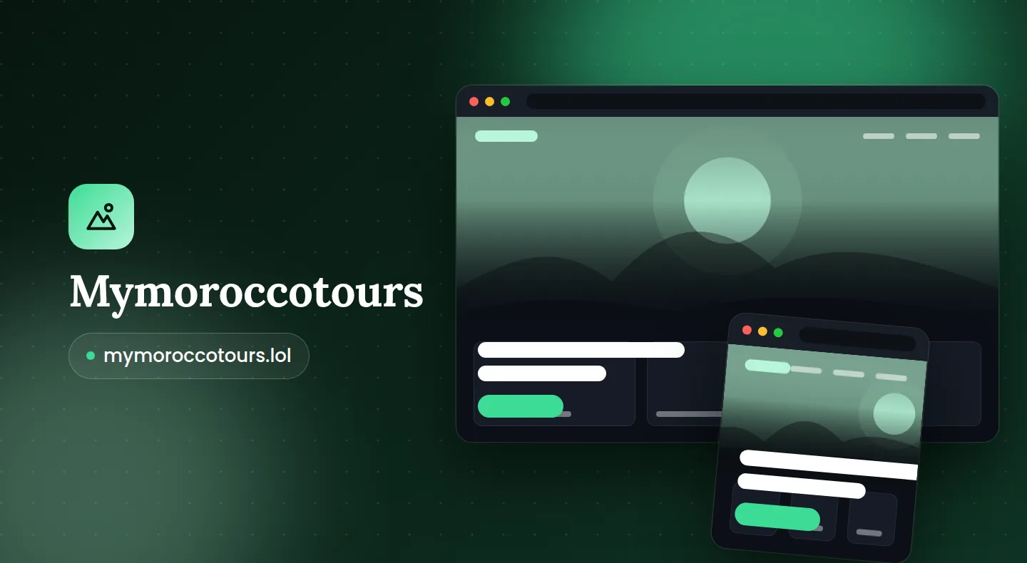 Mymoroccotours — Tourisme