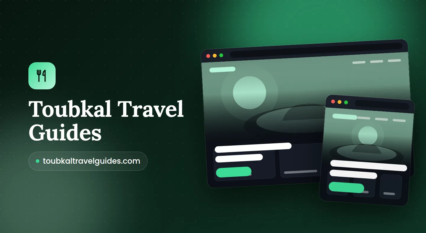 Toubkal Travel Guides — réalisation Ismaaf Web Agency