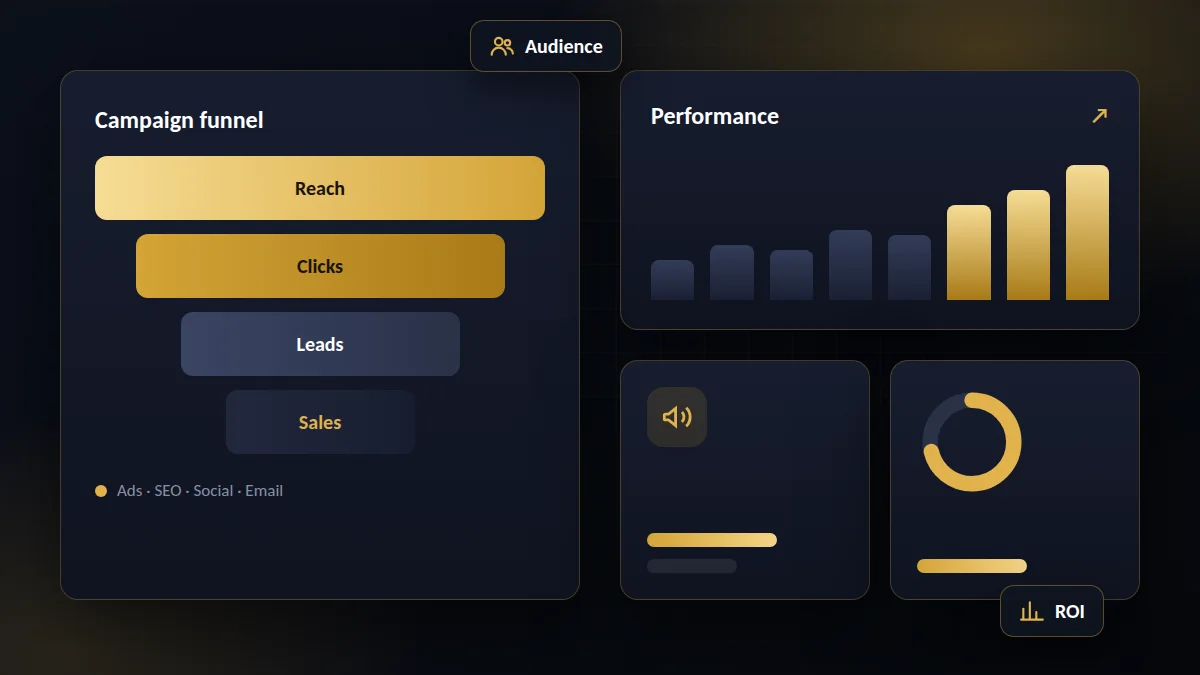 Marketing digital — Ismaaf Web Agency